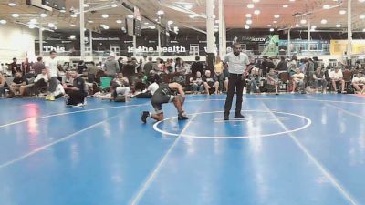 140 lbs Rr Rnd 3 - Carter Chunko, Grit Mat Club Blue - HSC vs Victor Lopes, Triumph Maize - HSC