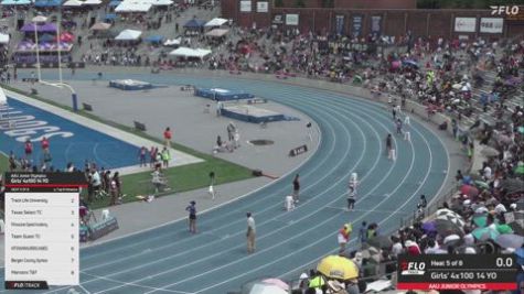 2026 AAU Junior Olympic Games - Youth Girls' 4x100m Relay, Semi-Finals 5 - Age 14