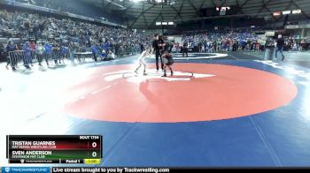 74 lbs Champ. Round 2 - Sven Anderson, Stevenson Mat Club vs Tristan Guarnes, Mat Demon Wrestling Club
