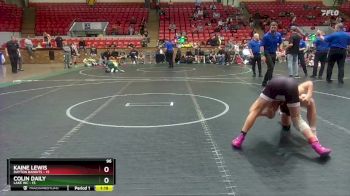 96 lbs Round 3 (4 Team) - Colin Daily, Lake WC vs Kaine Lewis, Dayton Bandits