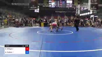 164 lbs Consi Of 16 #2 - Aaliyah Milligan, North Carolina vs Alissa DuBois, Colorado