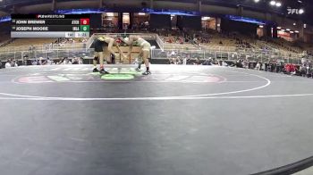 150 lbs Champ. Round 2 - John Brewer, Athens Christian vs Joseph Moore, Indian Land