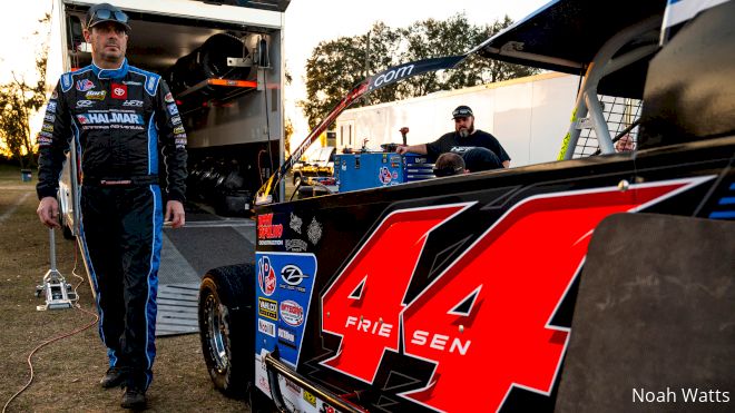 Stewart Friesen Injured In Major Dirt Modified Accident