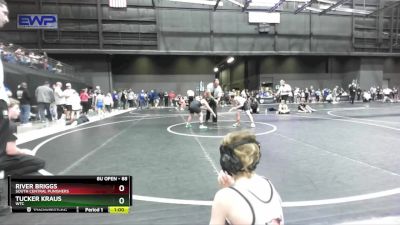 88 lbs Quarterfinal - River Briggs, South Central Punishers vs Tucker Kraus, WTC