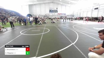 81 lbs Semifinal - Jaxon Brynildson, High Kaliber vs Xalox Magana, Dub Wrestling