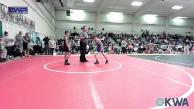 73 lbs Rr Rnd 2 - Ukiah Fairchilds, Checotah Matcats vs Ryder Fleming, Roland Youth League Wrestling