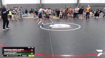 138 lbs Quarterfinal - Giovanni Perez-Garcia, Askeo International Mat Club vs Mason Elliott, Reality Sports Wrestling Club