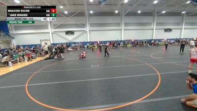 175 lbs Champ. Round 1 - Jake Hughes, Unattached vs Braxten Roche, Unattached