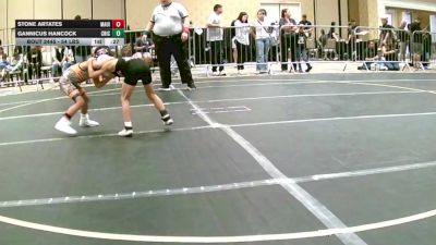 54 lbs Consolation - Stone Artates, Maui Style vs Gannicus Hancock, Chickens Wrestling