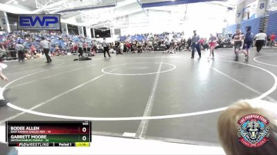 100 lbs Round 1 (4 Team) - Bodee Allen, East Kansas Eagles Red vs Garrett Moore, Untouchables Purple