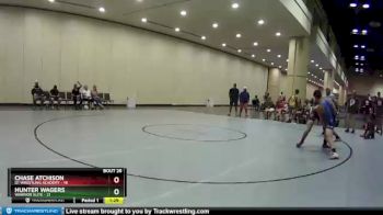160 lbs Round 6 (10 Team) - Hunter Wagers, Warrior Elite vs Chase Atchison, D1 Wrestling Academy