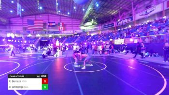 126 lbs Consi Of 32 #2 - Reidyn Barraza, Rocky Mountain HS vs Donavon Delbridge, Eaglecrest WC