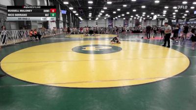 75 lbs Rr Rnd 3 - Russell Maloney, Steel Valley Renegades vs Nico Serrano, Mat Warriors Blue