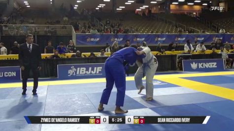 Sean Riccardo Ivery vs Zymec De'Angelo Ramsey 2026 Pan Jiu Jitsu IBJJF Championship