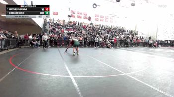 190 lbs Consolation - Matheus Binda, Whittier vs Connor Cox, Nashoba