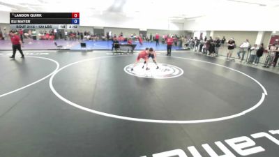 120 lbs Cons. Semis - Landon Quirk vs Eli Mayer