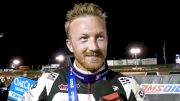 C.J. Leary Reacts After First USAC Sprint Car Win Of Season During ISW Circle City