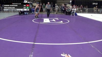 118 lbs Consolation - Gabriel Echeverri, Virginia Beach vs Wes Slingland, Easton