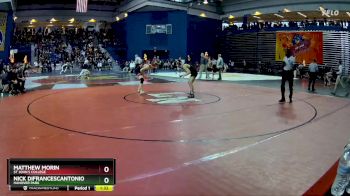 126 lbs Champ. Round 1 - Matthew Morin, St John`s College vs Nick DiFrancescantonio, Hanover Park