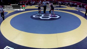 G-105 lbs Quarterfinal - GG Dominish, G-Perry vs Justine Perez, G-Dub. Coffman