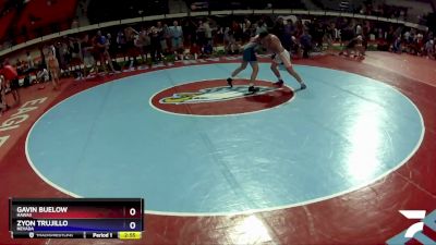 160 lbs Quarterfinal - Gavin Buelow, Hawaii vs Zyon Trujillo, Nevada