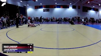 97 lbs Semifinal - Ughur Bayramli, NOVA Wrestling Club vs Brady Zabriskie, Virginia Team Predator