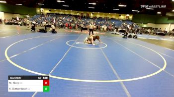 120 lbs Round Of 128 - Marcus Blaze, OH vs Kaiden Dietzenbach, IA