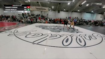 165 lbs Cons. Round 6 - Logan Trujillo, Pueblo East vs Kenneth Jordan, Bennett