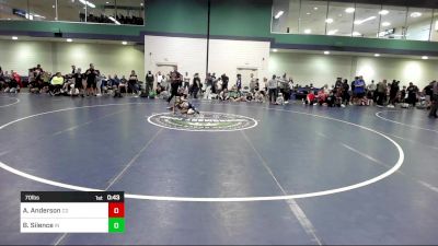 70 lbs Consi Of 8 #1 - Avery Anderson, CO vs Bennett Silence, IN