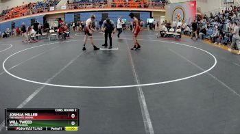 113 lbs Cons. Round 2 - Will Tweed, Severn School vs Joshua Miller, The Heights School