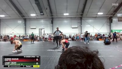 122 lbs Semifinal - Casey Dean, Genesis Wrestling Club vs Ahmed Daoud, Rome