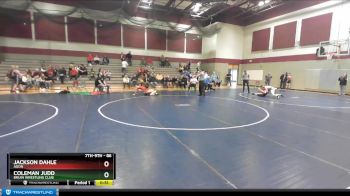 86 lbs Semifinal - Coleman Judd, Bruin Wrestling Club vs Jackson Dahle, Agon
