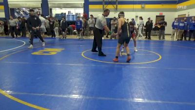 127 lbs Semifinal - Dealon Britt, Bishop McCort vs Isaac Huya, Saegertown