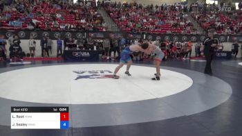 74 kg Quarters - Laird Root, Poway High School Wrestling vs Joseph Sealey, Pennsylvania