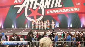 Evolution Cheer - Teal Riot [2026 L2 Youth - D2 Day 1] 2026 MidAtlantic Championship Grand Nationals