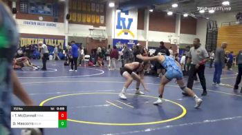 152 lbs Consolation - TJ McDonnell, Fountain Valley vs Derek Mascorro, Sylmar Charter