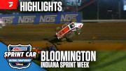 Highlights | 2025 USAC Indiana Sprint Week at Bloomington Speedway