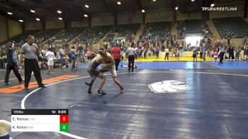 120 lbs Consolation - Ely Raines, The Wrestling Room vs Karter Nolan, Compound Wrestling