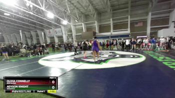 235 lbs Cons. Round 4 - Adyson Knight, Wasatch vs Olivia Connelly, Box Elder