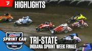 Highlights | 2025 USAC Indiana Sprint Week at Tri-State Speedway