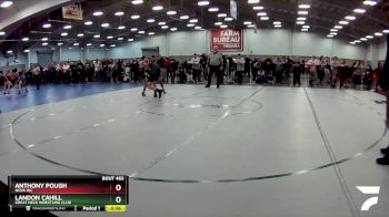 126 lbs Cons. Semi - Landon Cahill, Great Neck Wrestling Club vs Anthony Pough, Nova WC