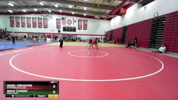 197 lbs Semifinal - Angel Cervantes, Bakersfield College vs Diego Chaidez, Menlo NWCA