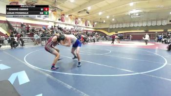 190 lbs Cons. Round 3 - Edward Usenko, West Valley vs Logan Fitzgerald, Hamilton