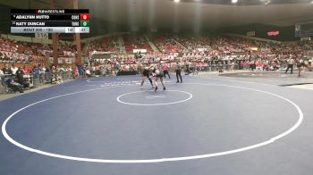 190 lbs Cons. Round 2 - Adalynn Hutto, Columbus HS vs Katy Duncan, Tonganoxie HS