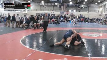 120 lbs Consi Of 8 #1 - Colin Cronk, New Canaan vs Nina Smith, Darien