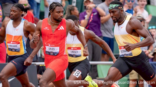 Noah Lyles And Kenny Bednarek Feud To Continue In Lausanne 100m