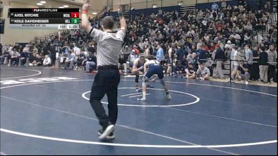 121 lbs Round Of 32 - Axel Ritchie, McCallie School vs Kole Davidheiser, The Hill School