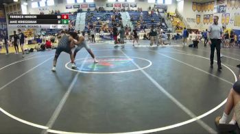 157 lbs Cons. Round 3 - Terence Hinson, War Noles vs Jake Kriegsman, Brevard FCA