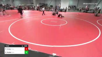 138 lbs Final - Porter Craig, Camas WC vs Cesar Avelar, Grindhouse WC