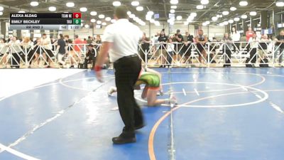 145 lbs Rr Rnd 3 - Alexa Aldag, Nebraska Blue - HSG vs Emily Beckley, She Kong - HSG